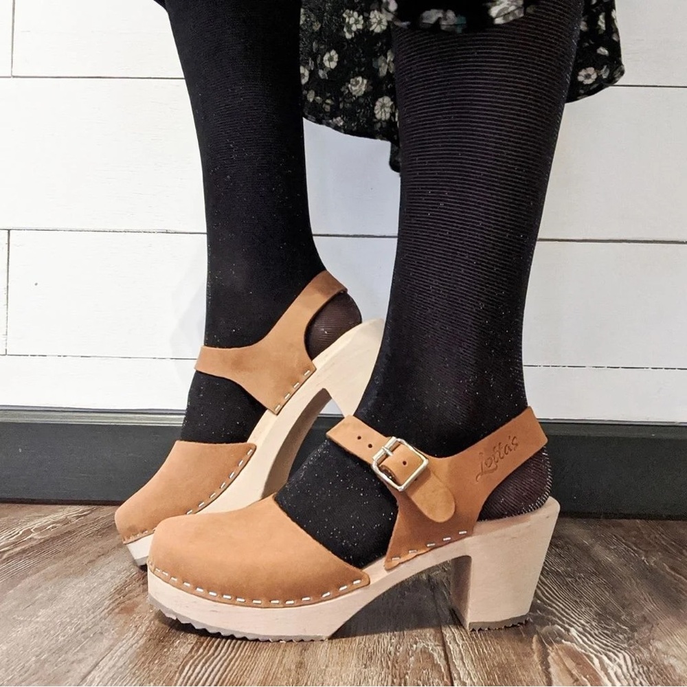 Lotta From Stockholm Clogs with Wooden Heel